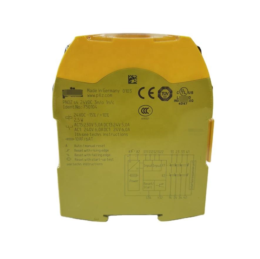 750104 DIN rail mounting Electronic Relays with 1 Auxiliary Contact