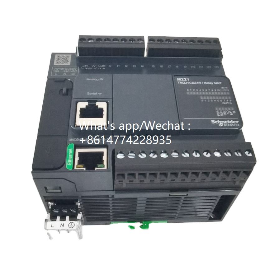 Original brand new 24 IO relay Ethernet Modicon M221 PLC controller TM221CE24R
