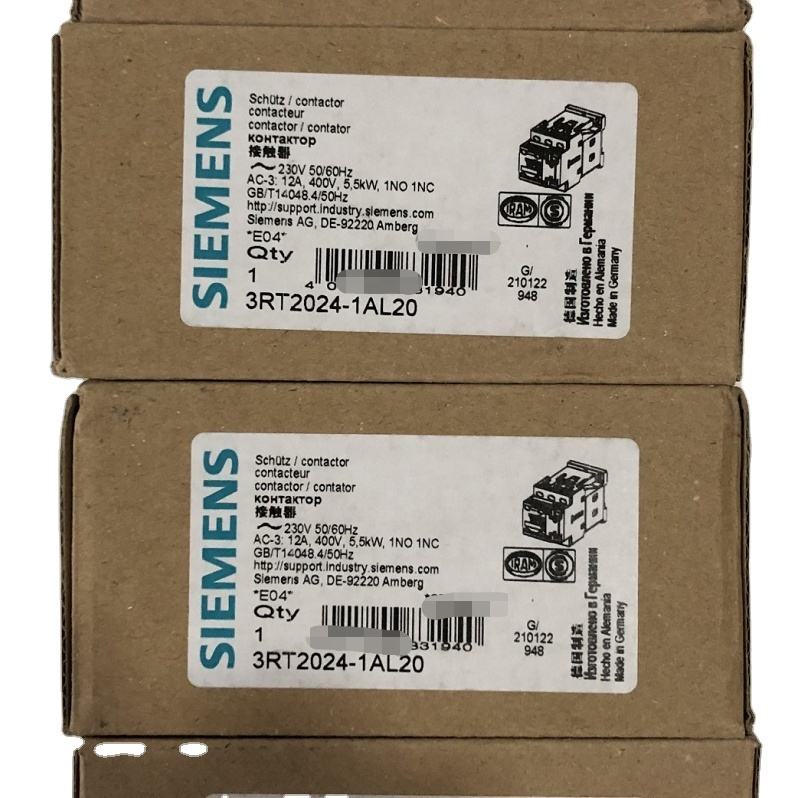 Original and new Electrical contactor 3RT2024-1AL20 230 V AC 50 / 60 Hz 1year warranty