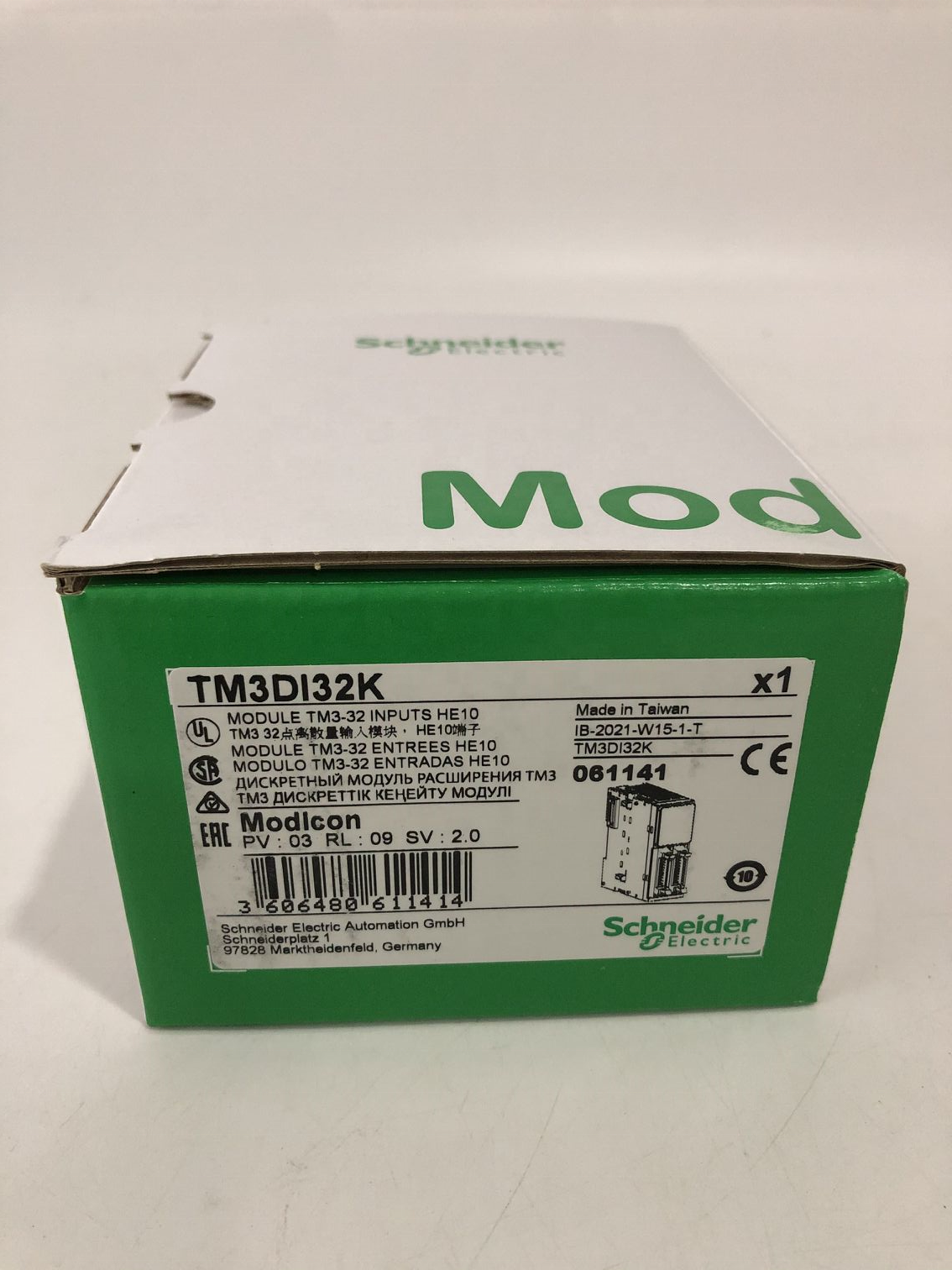 PLC Programmable controller Modicon TM3DI32K
