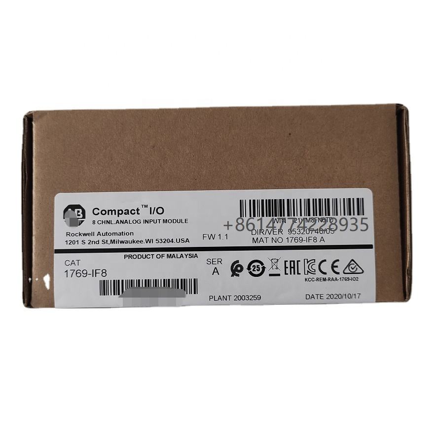 Original 1769-IF8 PLC Analog Input Module