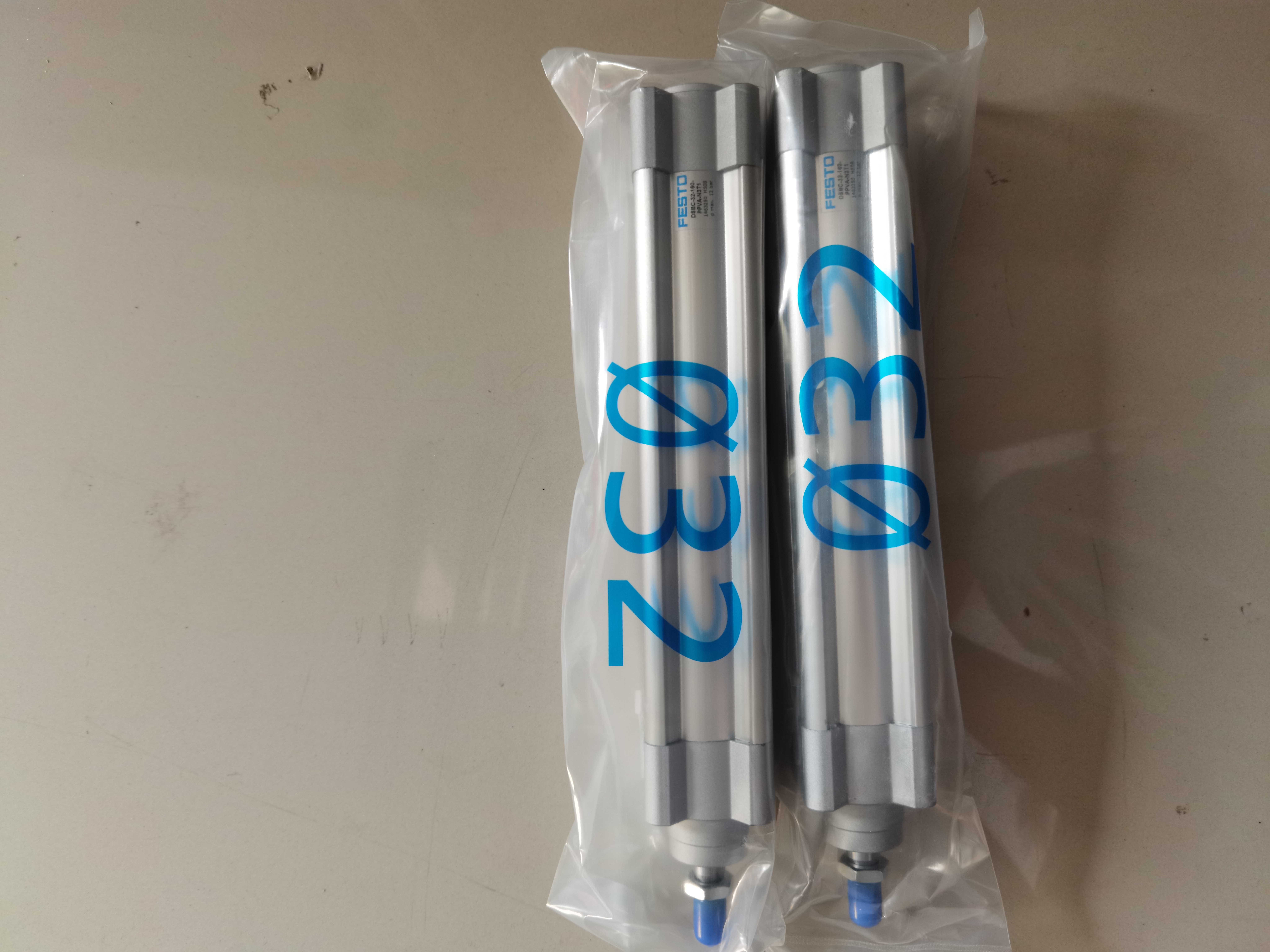 ISO6431 Advu Festo Aluminum Pneumatic Air Cylinder