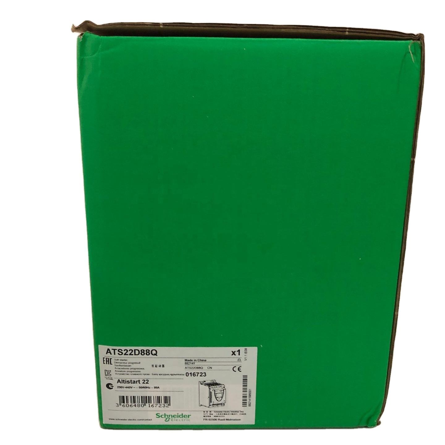 soft starter-ATS22-control 220V-power 230V(22kW)/400...440V(45kW) ATS22D88Q