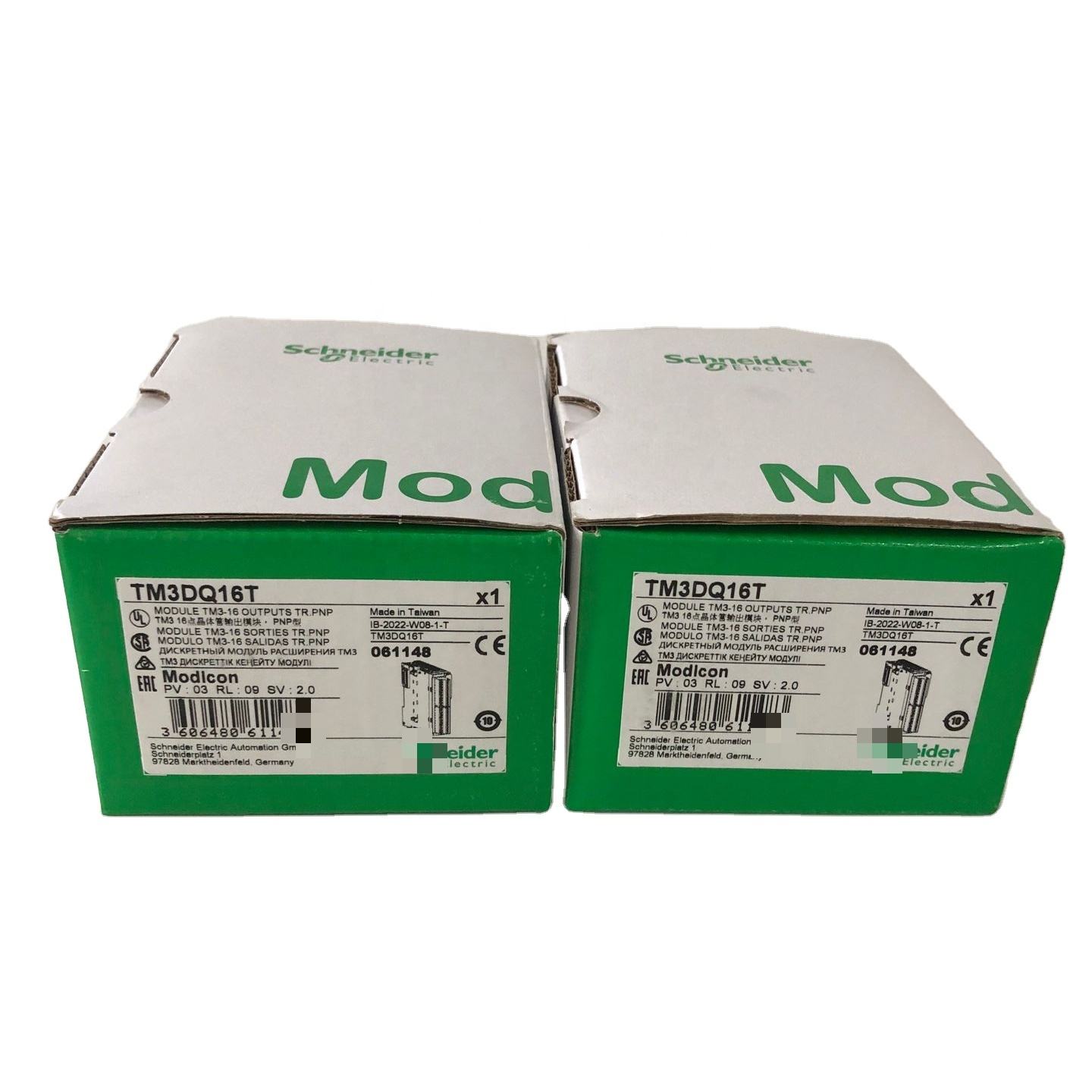 Discrete output module, Modicon PLC Module TM3DQ16T In stock
