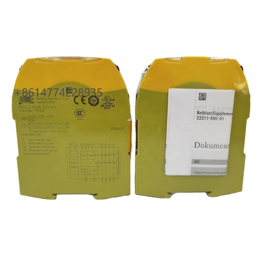 24VDC Dual Channel Safety Relay (750104) With 3 Safety Contacts