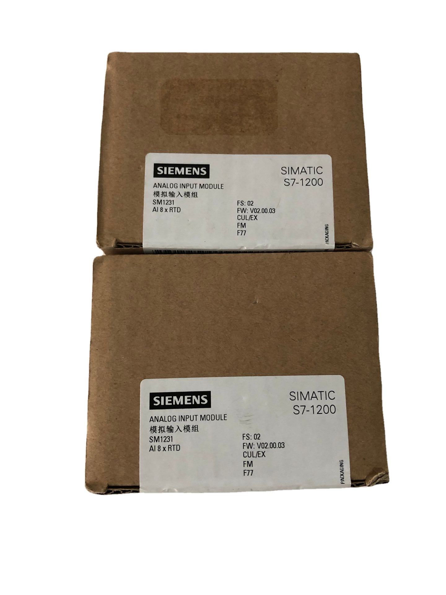 SIMATIC S7-1200, Analog input, SM 1231 RTD, 8xAI RTD module 6ES7231-5PF32-0XB0