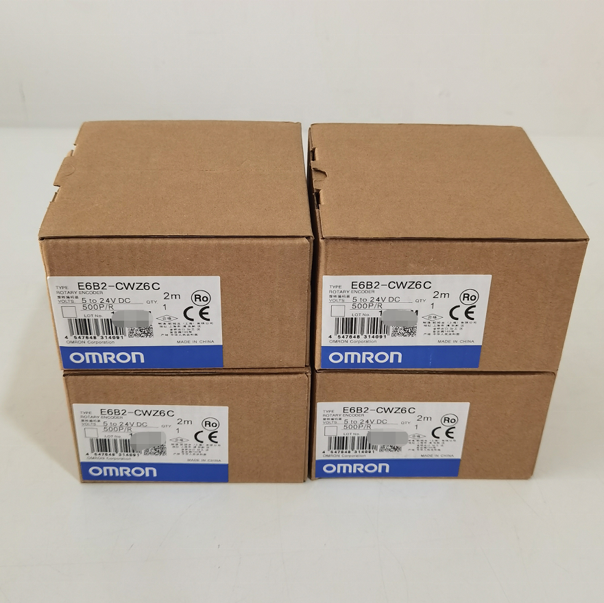 Incremental Encoder E6B2-CWZ5B/E6B2-CWZ3E/E6B2-CWZ1X/E6B2-CWZ6C with Instruction manual, Couplings, Hex-head spanner