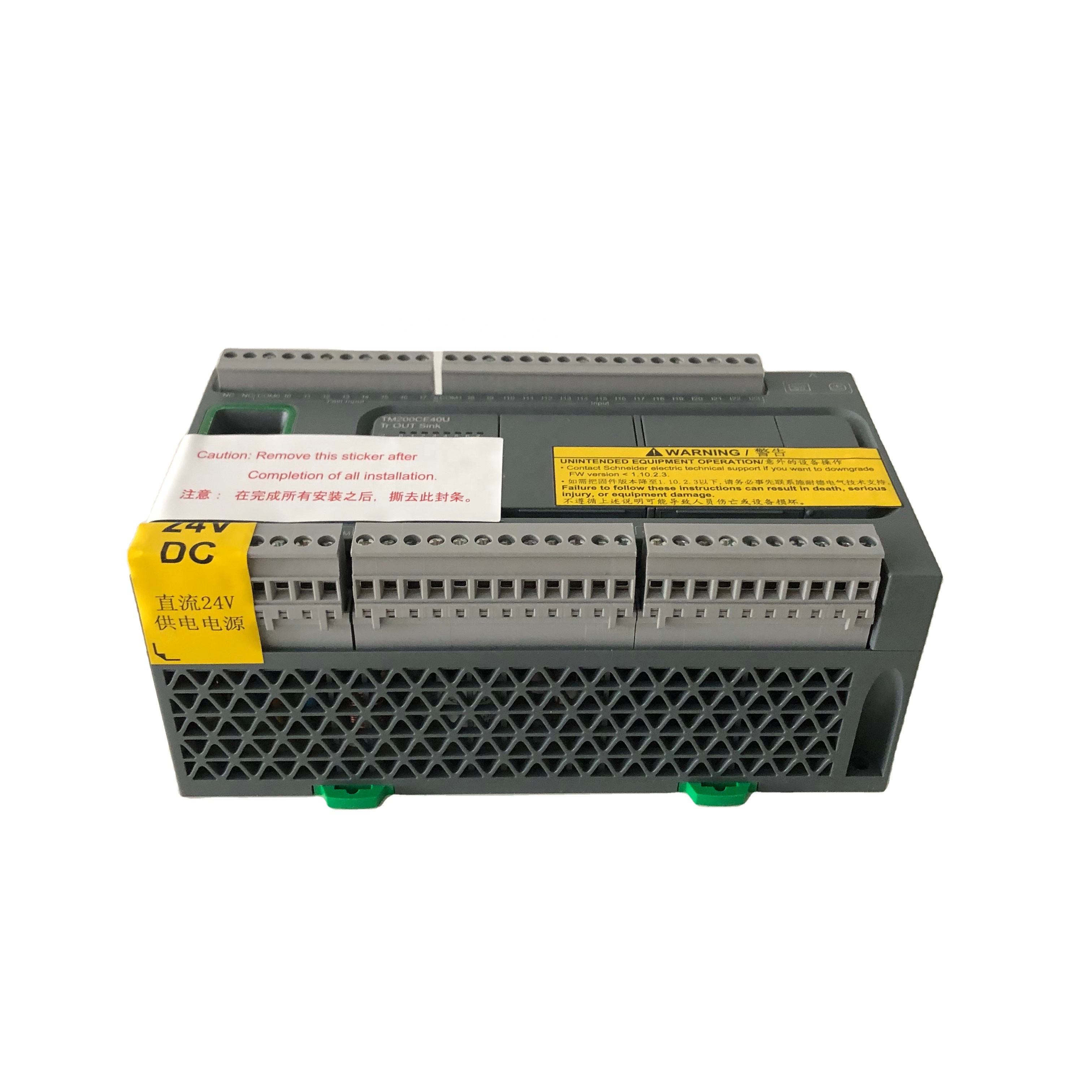 PLC Controller M200 40 IO transistor SINK+ Ethernet Module TM200CE40U with best price in Stock