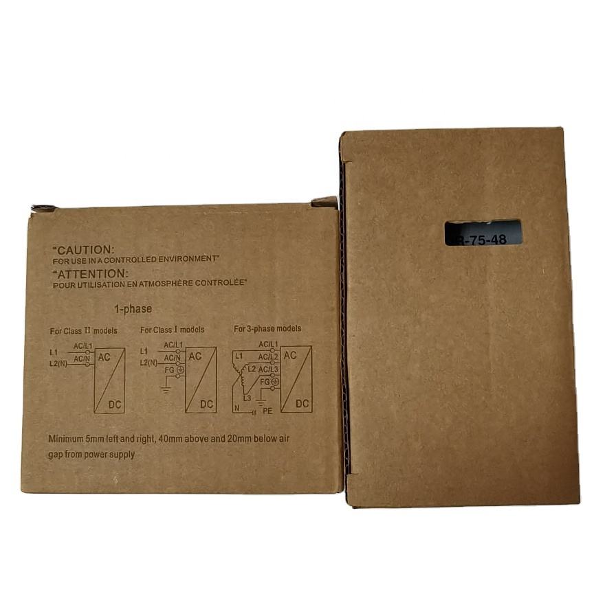 original new DR-75-48 DIN Rail Power Supplies Industrial Power 76.8W 48V 1.6A