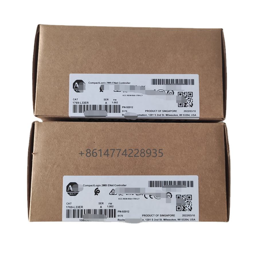 Original CompactLogix packaged PLC controller 1769-L33ER