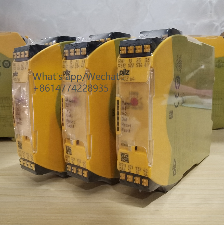 New PNOZ s4 Series safety control relay module 751104