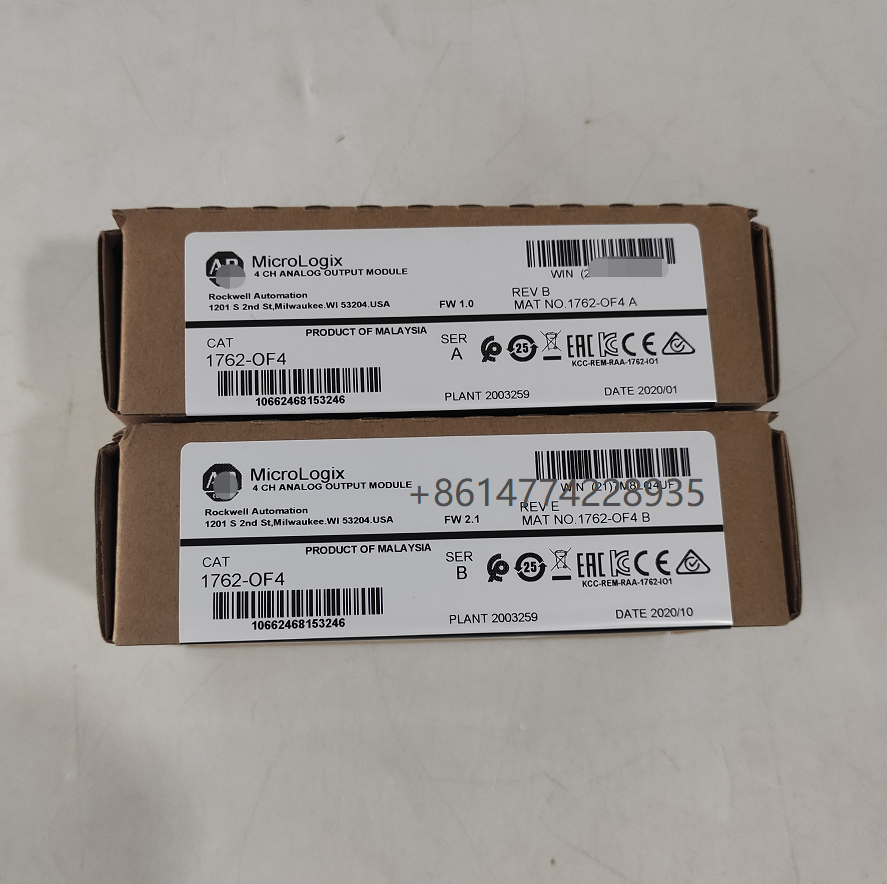 100% New original plc 1762-OF4 plc logic controller