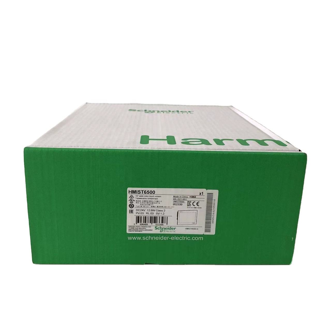 Touch panel screen, Harmony ST6, 10"W display, 2COM, 2Ethernet, USB host&device, 24 VDC HMIST6500