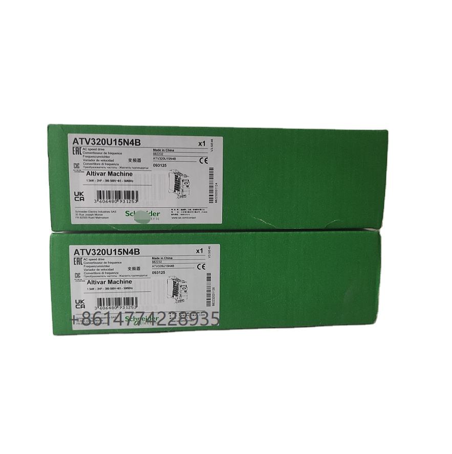 1.5. kW 380...500V 3 phase ATV320U15N4B Frequency converter original with factory sealed