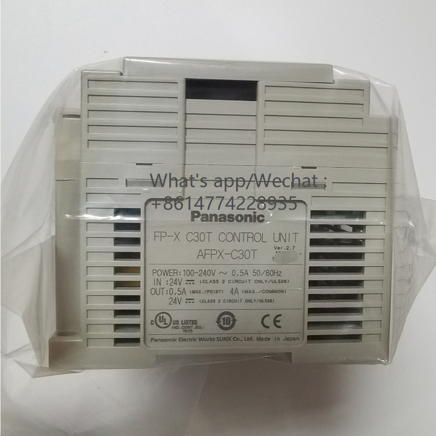 FP-X Series PLC/PAC AFPX-C30T Programmable Controllers with 4 NPN Transistor Outputs